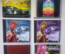 Collection of Yoga/ Meditation CDs.