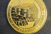 Year 2000 Millennium Medal Token - Penyrheol Trecenydd Energlyn Council Wales