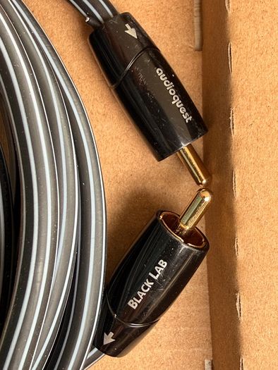 AudioQuest Black Lab (3 meter) subwoofer cable