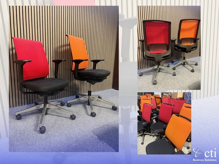 60 X "Steelcase Reply" Office Chairs - Grade A