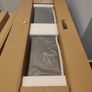 Amberglo 60" Electric Media Wall Fire - Brand New Image 2
