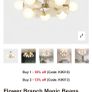 2 x ceiling lights Image 6