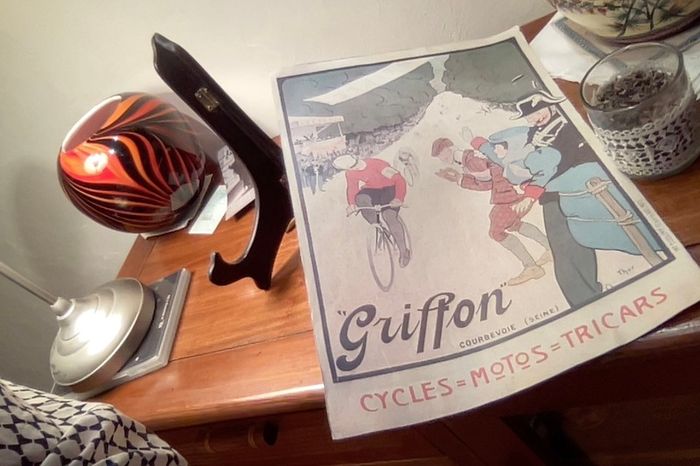 Vintage French cycling poster