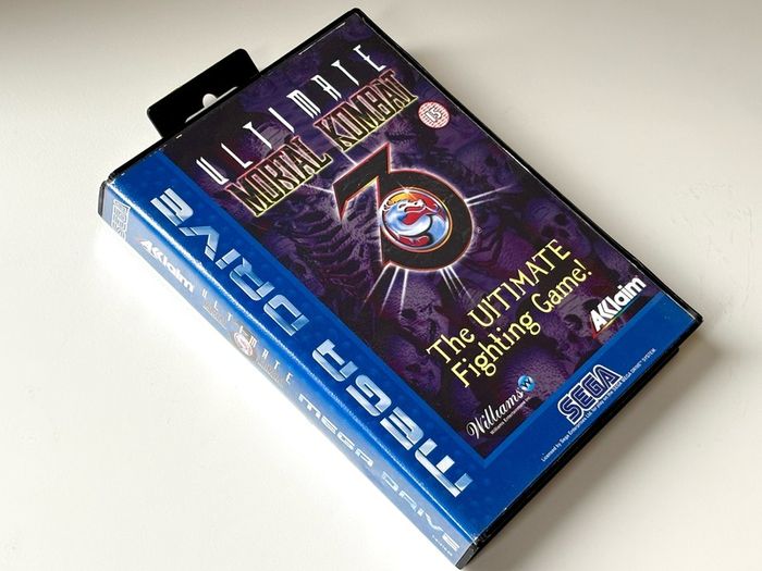 Ultimate Mortal Kombat 3 for Sega Mega Drive Boxed and Minty