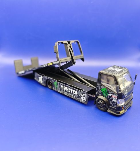 Micro Turbo Custom Tow Truck with Hoonigan livery, mint.