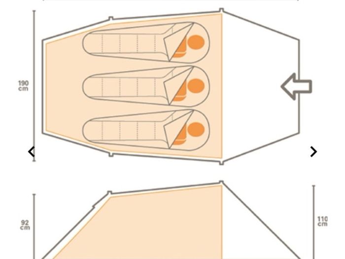 3 person tent