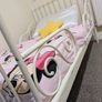 IKEA Minnen Extendable Toddler Bed + Mattress Image 5