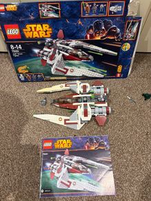 LEGO Star Wars 75051 Jedi Scout Fighter  Complete with box & instructions (Retired 2015)