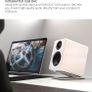 Kanto YU2 3 Inch 2-Way Powered Desktop Speakers - Gloss White + S2W Desktop Speaker Stands Image 6