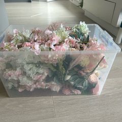 Individual silk flowers for wedding