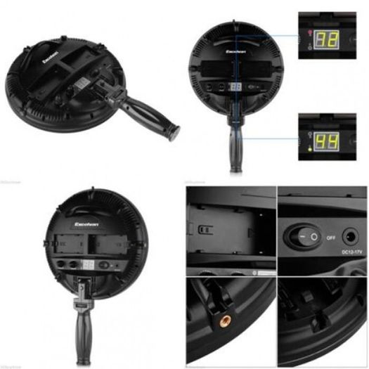 800 LED Photo & Video Studio Light Lamp 3200K-5500K