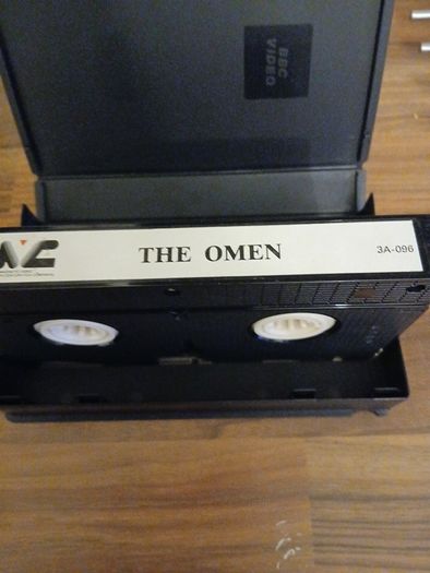 The Omen Film On A High Quality Cassette Tape (Rare).