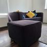 Sofa with ottoman Image 2