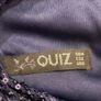 Quiz Branded Navy Sparkly Dress Image 4
