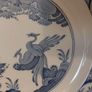 Fabulous Antique Blue and White 10.5 Inch Dinner Plate By Furnivals Limited, in the Popular "Old Chelsea" Pattern Circa 1915+ Image 3