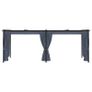 Gazebo with Curtains 3x6 m Anthracite Steel Image 2