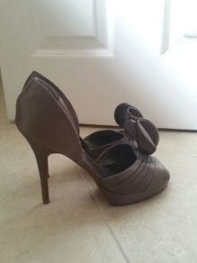 Beautiful Taupe High Heels
