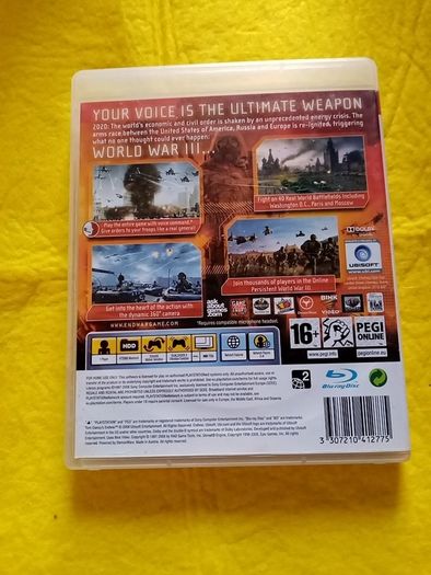EndWar end war Tom Clancy s PlayStation 3 ps3 games Original