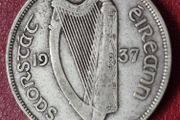 Ireland 1937 Half Crown Silver coin