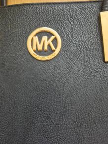 black handbag fake MK bag
