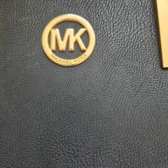 black handbag fake MK bag