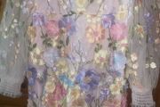 stunning floral midi dress