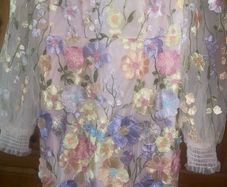 stunning floral midi dress