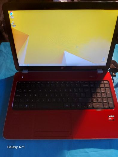 HP Pavillion, Red, 4GB Ram, 700GB HDD, Windows 8 Pro, AMD A4-5000 APU with Radeon HD Graphis 1.5GHz, Chrome and VLC for best movie ecperience