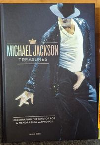 Michael Jackson Treasures by Jason King Hardcover Illustrated Biography Book
