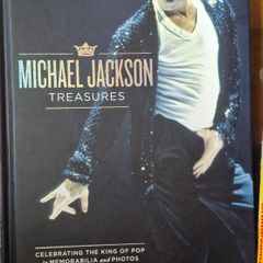 Michael Jackson Treasures by Jason King Hardcover Illustrated Biography Book