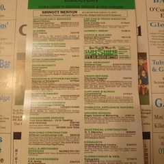 Vintage 1986 Dublin Green Page Directory. Clontarf / Beaumont Ephemera (Sunshine Radio Ad)
