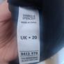 M&S Black swimsuit size UK20 EU48 Perfect condition Postage included Image 6