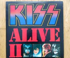 KISS"ALIVE II''2Lp's.First Press.Original.Excellent cond.Japan Press.