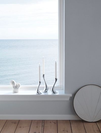 Georg Jensen Candlestick Holders x 2