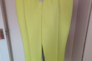 BNWT River Island Yellow Bright trousers size UK16R EU42/44 Postage included