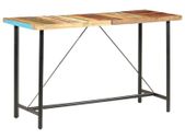 Bar Table 180x70x107 cm Solid Reclaimed Wood