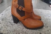 tan leather boots from new look