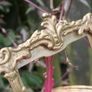 Photo Frame Vintage Brass Rectangular Decorative Desk Picture Holder Image 6