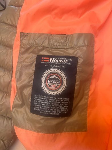 Geographical Norway Bambway Lady Puffer Jacket Size M / UK 12