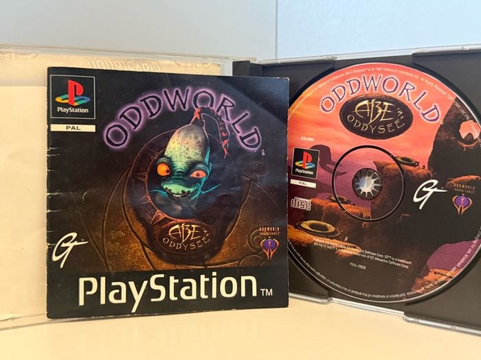Oddworld Abes Odyssey Ps1