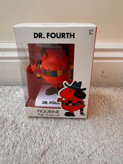 Doctor Who Dr. Fourth Figurine Roger Hargreaves Mr. Men Please see photos