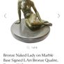 C.J.R Colinet 39cms Art Deco Bronze Image 4