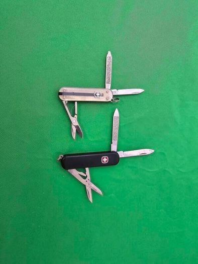 Vintage Discontinued  Wenger Esquire with Victorinox Classic Swiss Army Knife in Combo