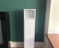 narrow bathroom cabinet