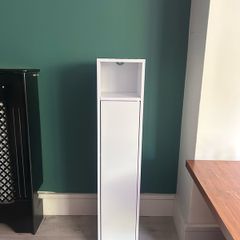 narrow bathroom cabinet
