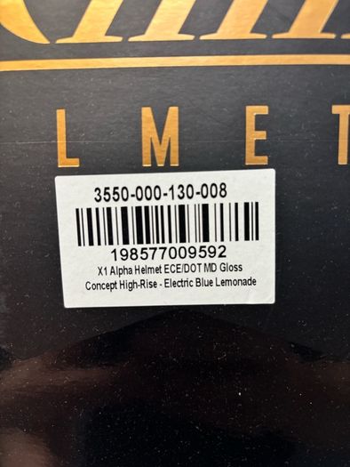 Klim X1 Alpha Helmet Mint Condition