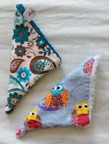 2 Handmade Ice-cream cone holders