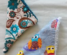 2 Handmade Ice-cream cone holders