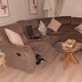Reclining Corner Sofa Image 4