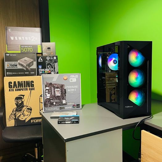 Pc Ryzen Gaming 7 7700x, Rtx 5070, 32gb Ddr5